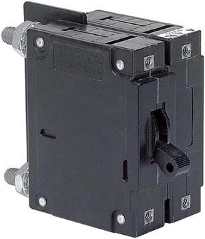 CBL-80A-DP - CIRCUIT BREAKER 80A 250VAC/80VDC TOGGLE CHMT 1P 38X64MM BOLT BLK