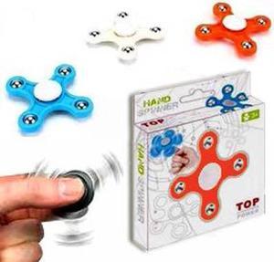 T4GI 571 - SPINNER HAND 4 PRONGS ASSORTED COLORS