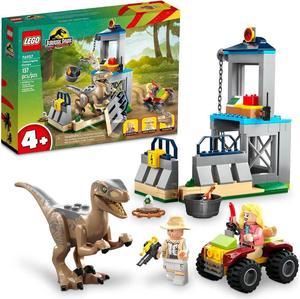 76957 - VELOCIRAPTOR ESCAPE-JURASSIC PAR 137 PCS/SET