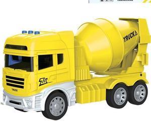 01652 - FRICTION CONSTRUCTION TRUCK W/SOUND AND LIGHT (BATT INCL)