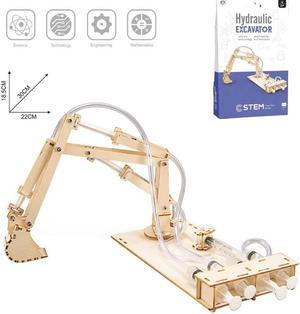 10671 - WOODEN HYDRAULIC EXCAVATOR STEM