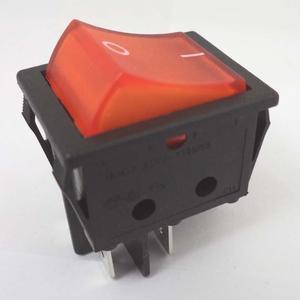 R210-1C5L-BO1-NWC-AMBER - ROCKER SWITCH  LIT 2P1T 16A ON- OFF 250VAC QT 22X30MM ACTU AMBER