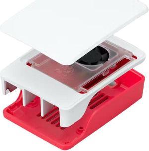 803340 - RASPBERRY PI 5 PLASTIC CASE WITH FAN