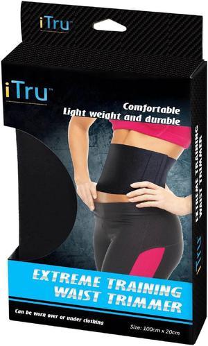 IT-2111 - SLIM WAIST BELT EXTREME TRAINING WAIST TRIMMER ONE SIZE FITS MOST