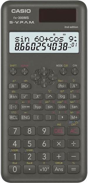 FX300MSPLUS2-S-CT - CALCULATOR SCIENTIFIC 2 LINE DISPLAY