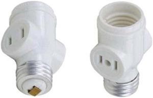 LH-2 - LAMP HOLDER WITH 2OUTLET ADAPTER 125V 660W