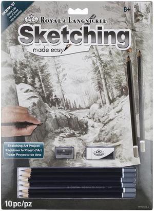 SKBN6 - SHADOW LAKE-SKETCHING ART