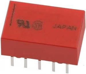 EA2-12NU - RELAY DC 12V 2P2T 1A 10P PC DIP NON LATCHING FORM C DPDT