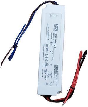 LPV-100W-24 - LED PSU 24VDC 4.2A 100W IP67 IP: 90-240VAC LED DRIVER WATERPROOF