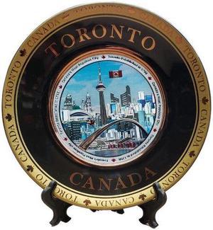 03026M - TORONTO SOUVENIR PLATE 6IN