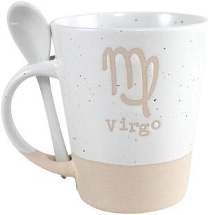 V24-236 - VIRGO ZODIAC MUG W/SPOON