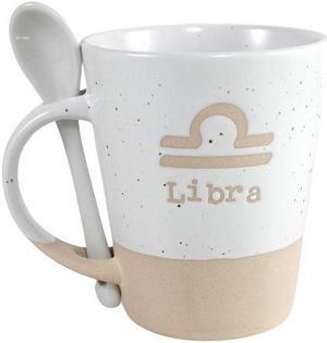 V24-237 - LIBRA ZODIAC MUG W/SPOON