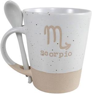 V24-238 - SCORPIO ZODIAC MUG W/SPOON