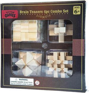 942 - BRAIN TEASERS 4PC COMBO SET