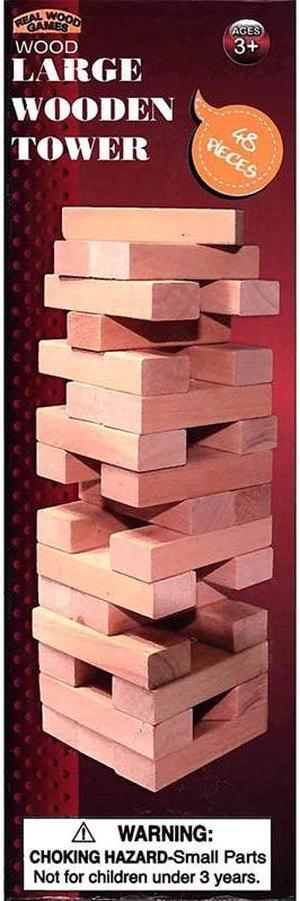 1540 - WOOD TOWER LARGE 48 PIECES