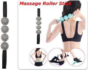 IT-2352 - MASSAGE ROLLER STICK 4 SPIKEY FOR IMPROVED BLOOD CIRCULATION