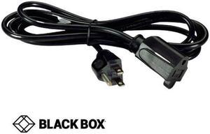 EPXR28 - EXTENSION CORD 3/18 6.5FT SVT BLACK NEMA 5-15P TO 5-15R