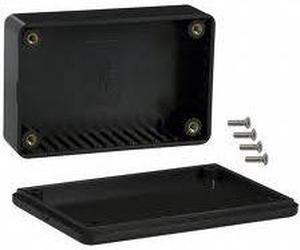 1591HSBK - PROJECT BOX 6.5X2.7X1IN PLAST BL BLACK