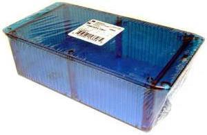 1591EFLTBU - PROJECT BOX 7.5X4.45X2.2IN PLAS BLUE WITH FLANGED LID