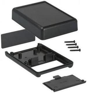 K-RC24-9VB BLK - PROJECT BOX 4.4X2.5X.8IN PLAS BLACK WITH BATTERY COMPARTMENT