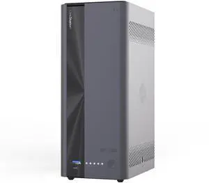 LincStation E1 4-Bay Hybrid Private Cloud NAS Server | 2x SATA, 2x NVMe M.2 SSD Slots, Up to 76TB Network Storage, Auto Phone Backup via Dual-Band Wi-Fi, 4K HDMI, 2.5GbE LAN, No Monthly Subscription LincStation E1 4-Bay Hybrid Private Cloud NAS Server | 2x SATA, 2x NVMe M.2 SSD Slots, Up to 76TB Network Storage, Auto Phone Backup via Dual-Band Wi-Fi, 4K HDMI, 2.5GbE LAN, No Monthly Subscription