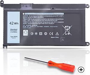 42Wh Yrdd6 Battery For Dell Inspiron 14 15 17 7586 5481 5482 5485 5491 5584 5593 3501 3493 3583 3593 3793 Latitude 3310 Vostro 5590 2-In-1