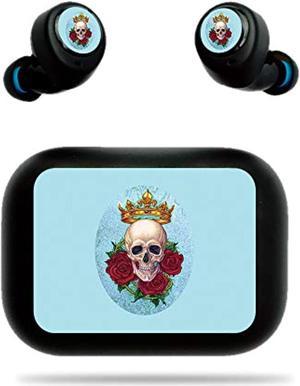Skin For Echo Buds - Fancy Skull | Protective, Durable, And Unique Vinyl Decal Wrap Cover | Easy To Apply, Remove, And Change Styles | Made In The Usa