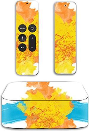 Skin Compatible With Apple Tv 4K  4Th Gen 20192015 Wrap Cover Sticker Abstract Strokes