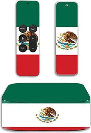 Skin Compatible With Apple Tv 4K  4Th Gen 20192015 Wrap Cover Sticker Mexican Flag