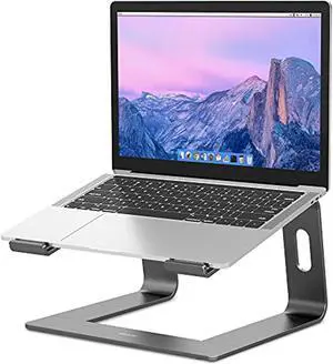 Ls03 Aluminum Laptop Stand, Ergonomic Detachable Computer Stand, Riser Holder Notebook Stand Compatible With Air, Pro, Dell, Hp, Lenovo More 10-15.6" Laptops, Gray Ls03 Aluminum Laptop Stand, Ergonomic Detachable Computer Stand, Riser Holder Notebook Stand Compatible With Air, Pro, Dell, Hp, Lenovo More 10-15.6" Laptops, Gray