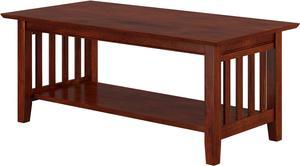 Atlantic Furniture AH15204 Mission Coffee Table Walnut