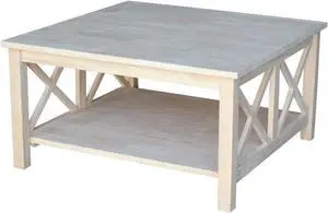 International Concepts Hampton Coffee Table, Brown