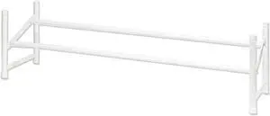 ClosetMaid 8111 Stack and Expand Shoe Rack, White ClosetMaid 8111 Stack and Expand Shoe Rack, White