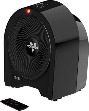 Vornado Velocity 5R Whole Room Space Heater with Remote Control, Black
