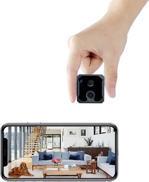  Mini Spy Camera Hidden WiFi 4K Wireless Indoor Small Nanny IP  Cam Home Security Secret Tiny Surveillance Cameras with Phone App Night  Vision AI Human Detection 100 Days Standby Battery