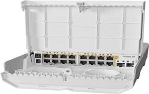MIKROTIK NETPOWER External Switch 16P CRS318-16P-2S+Out