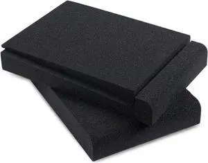 Sound Addicted - Studio Monitor Isolation Pads for 5 Inch Monitors, Pair of Two High Density Acoustic Foam which Fits most Speaker Stands | SMPad 5