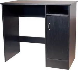 OneSpace Madison Cabinet Computer Desk, No Size, Black