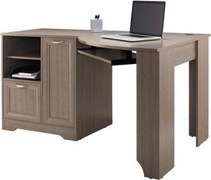 Realspace® Magellan 60"W Corner Computer Desk, Gray