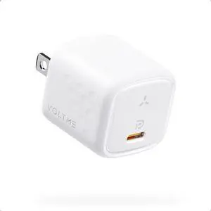 VOLTME Mini 20W USB-C Power Adapter(GaN iii Tech), PD 3.0 iPhone USB C Faster Charger Block, Type C Wall Charger for iPhone 14/13/12/11 Series, Galaxy, i Pad Pro/i Pad Mini, Airpod and More White VOLTME Mini 20W USB-C Power Adapter(GaN iii Tech), PD 3.0 iPhone USB C Faster Charger Block, Type C Wall Charger for iPhone 14/13/12/11 Series, Galaxy, i Pad Pro/i Pad Mini, Airpod and More White