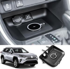 Xipoo Car Wireless Charger Compatible with 2019-2024 Toyota RAV4 Charging Tray Magnetic Wireless Phone Charging Pad Replacement for 2019-2024 Toyota RAV4 Accessories (Compatible with Toyota RAV4)
