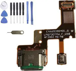Stylo 6 Charging Port Connector Replacement Type c Charger Port Dock Board Parts for LG Stylo 6 Q730 Q730AMQ 6.8 Inch