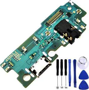Galaxy A32 5G USB Charging Port Flex Cable Replacement A326U A326A A326T A326U1 Type C Charger Dock Board Flex Cable Connector for  A32 5G A326 Port Flex Cable Repair Part (A32 5G SM-A326)