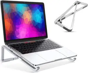 Portable Foldable Aluminum Laptop Holder - Ergonomic Laptop Riser Compatible with 11 to 15.6 Inch MacBook Air/Pro Portable Foldable Aluminum Laptop Holder - Ergonomic Laptop Riser Compatible with 11 to 15.6 Inch MacBook Air/Pro