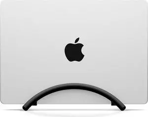 BookArc Flex Vertical Laptop Stand Space-Saving MacBook Stand Adjustable Holder for Desk Single Slot Dock for Monitor Display Non-Slip Upright Storage Black BookArc Flex Vertical Laptop Stand Space-Saving MacBook Stand Adjustable Holder for Desk Single Slot Dock for Monitor Display Non-Slip Upright Storage Black