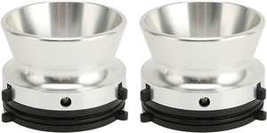 1 Pair Nab Hub Adapters, 10 Inch Opener Universal Loading Device for Studer for ReVox for Akai for Teac, Polished Aluminum Hub Adapter Silver 1 Pair Nab Hub Adapters, 10 Inch Opener Universal Loading Device for Studer for ReVox for Akai for Teac, Polished Aluminum Hub Adapter Silver