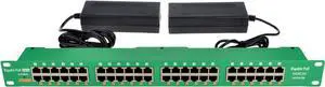 PoE Texas 24 Multi Port IEEE 802.3at PoE+ Injector - Gigabit Data Active Power Over Ethernet for High Powered Devices, 30W PoE Injector for WiFi Access Point & More with 2X 56V 120W Power Supplies