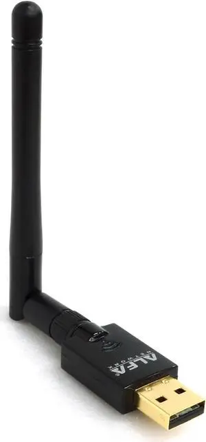 AWUS036ACS Wide-Coverage Dual-Band AC600 USB Wireless Wi-Fi Adapter w/High-Sensitivity External Antenna - Windows MacOS & Kali Linux Supported
