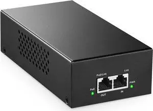 MokerLink Gigabit PoE Injector, 802.3af/at/bt 90W, 10/100/1000Mbps Ethernet, Plug & Play, Non-PoE to PoE Adapter, Distance Up to 100 Meters (328 ft.)