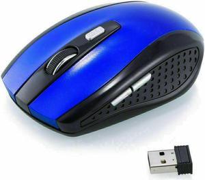 SANOXY 2.4GHz Wireless Optical Mouse Mice & USB Receiver For PC Laptop Computer DPI USA - Black2.4GHz Wireless Optical Mouse Mice & USB Receiver For PC Laptop Computer DPI USA - Blue
